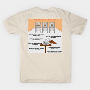 They Shoot. They Lie. We Did. - Only Bulletproof Protection - Voting - Double-sided T-Shirt